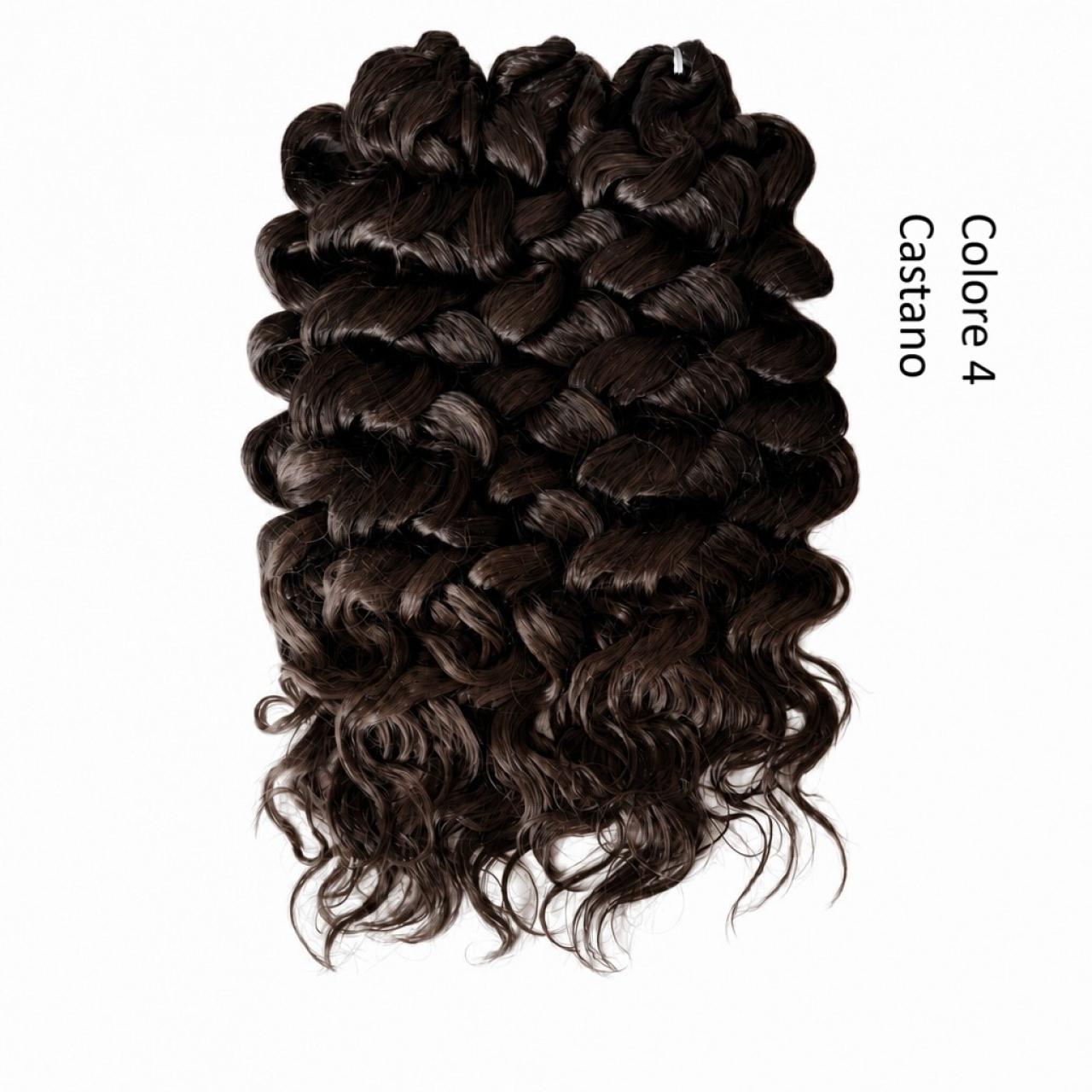 Capelli effetto bagnato per crochet