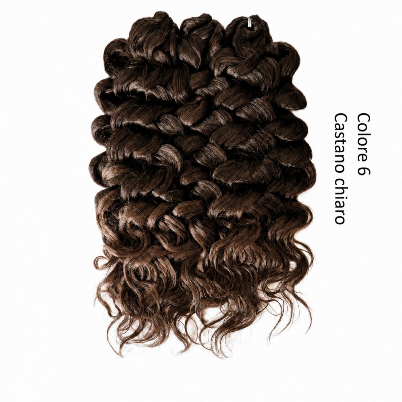 Capelli effetto bagnato per crochet