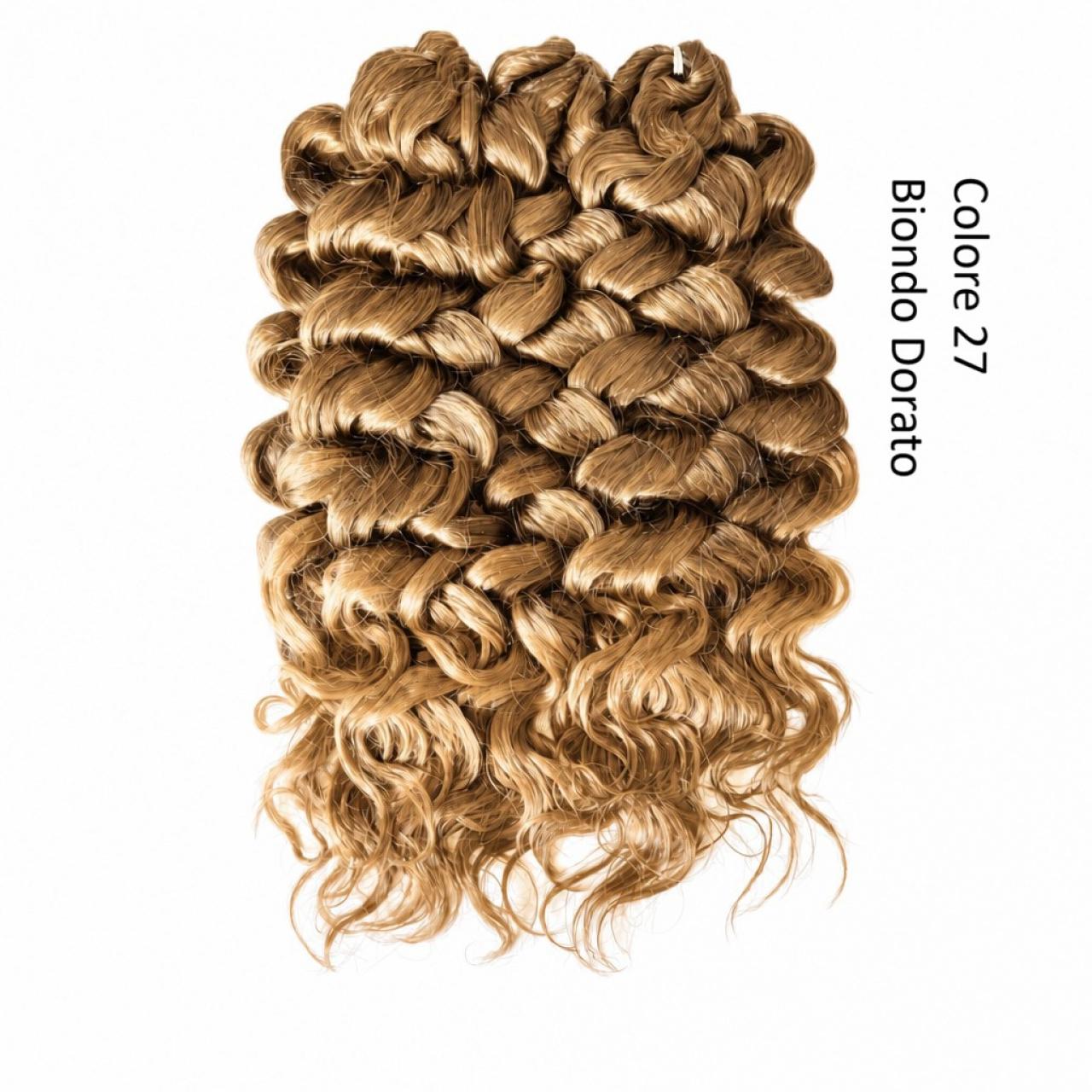 Capelli effetto bagnato per crochet