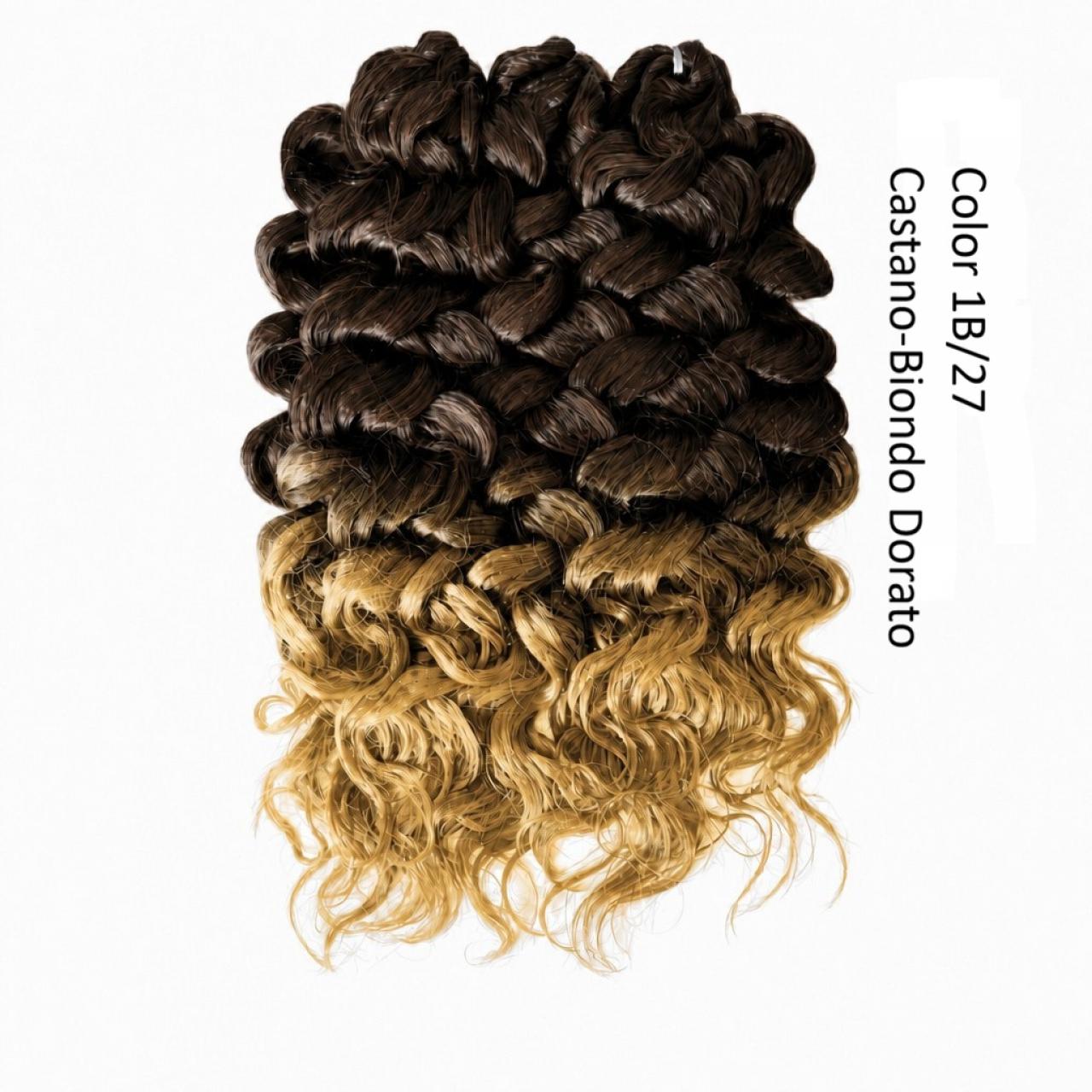 Capelli effetto bagnato per crochet