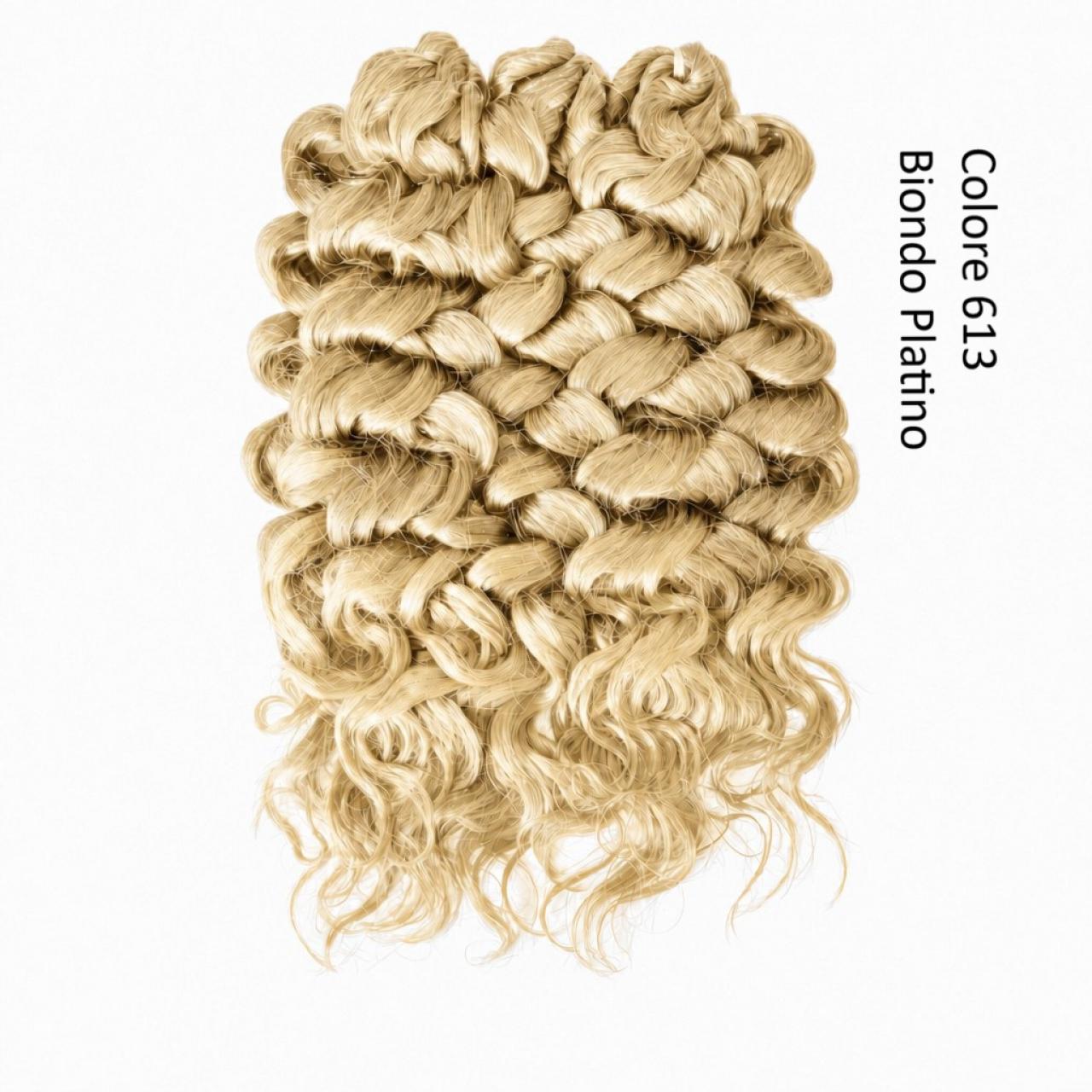 Capelli effetto bagnato per crochet