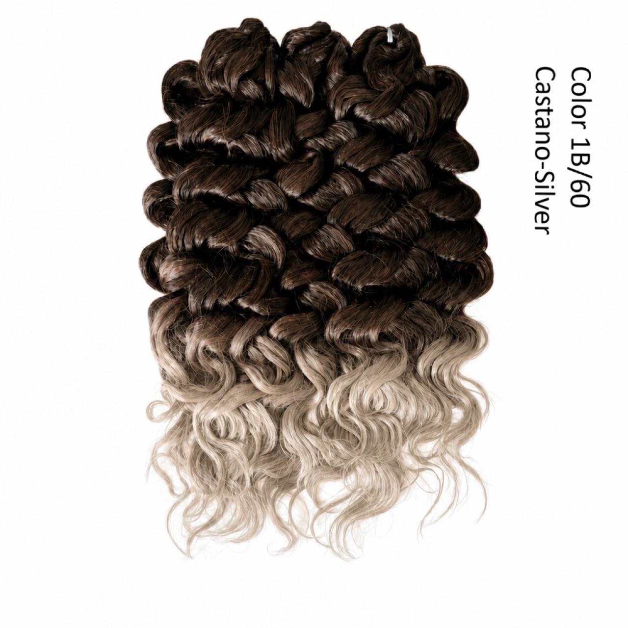 Capelli effetto bagnato per crochet
