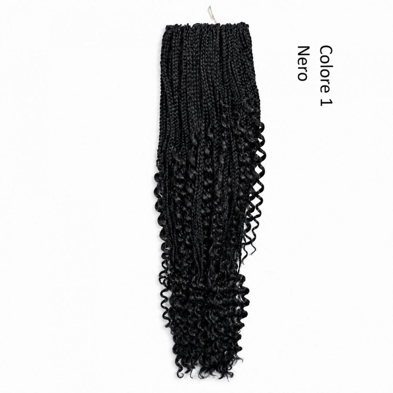 Capelli bohemian per crochet