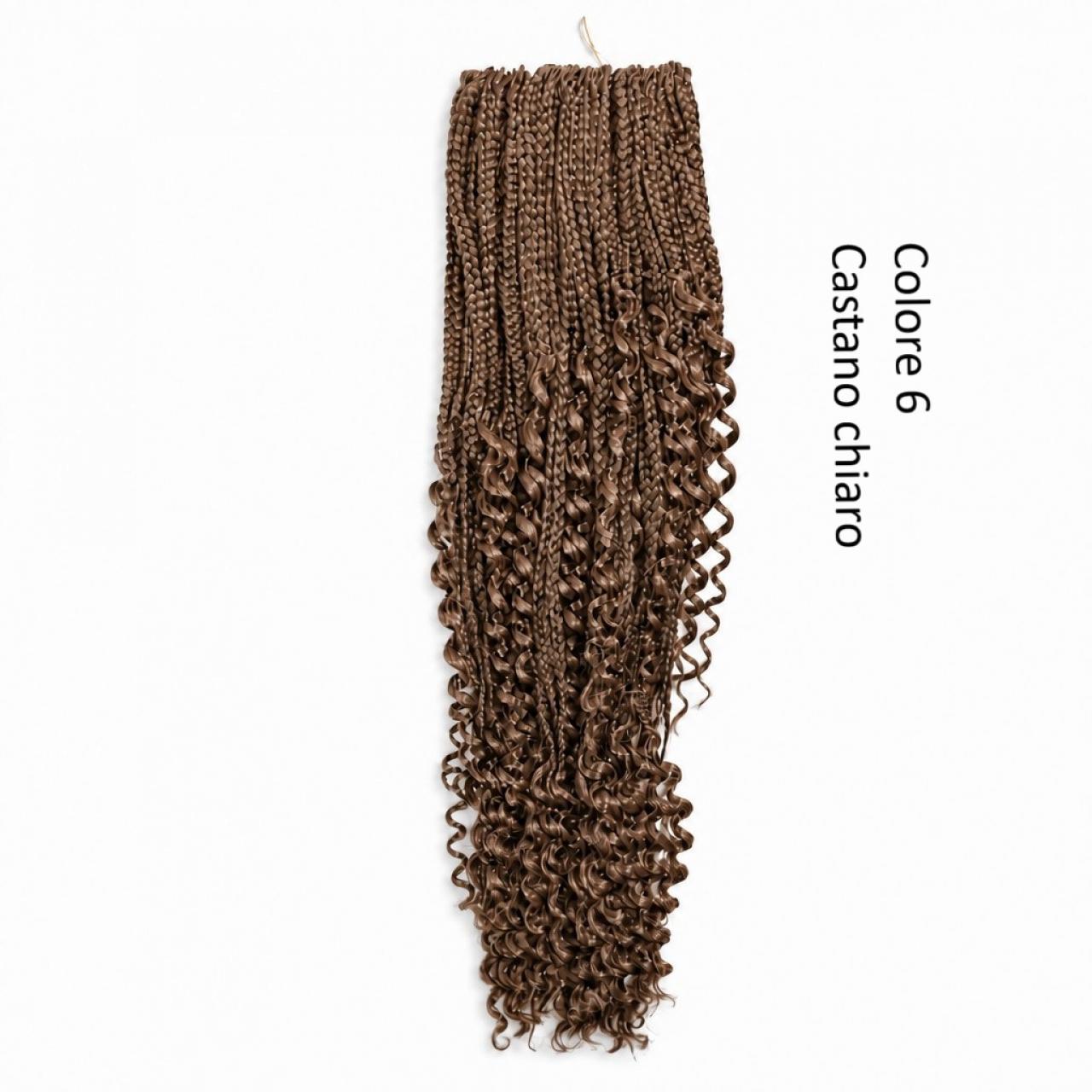 Capelli bohemian per crochet