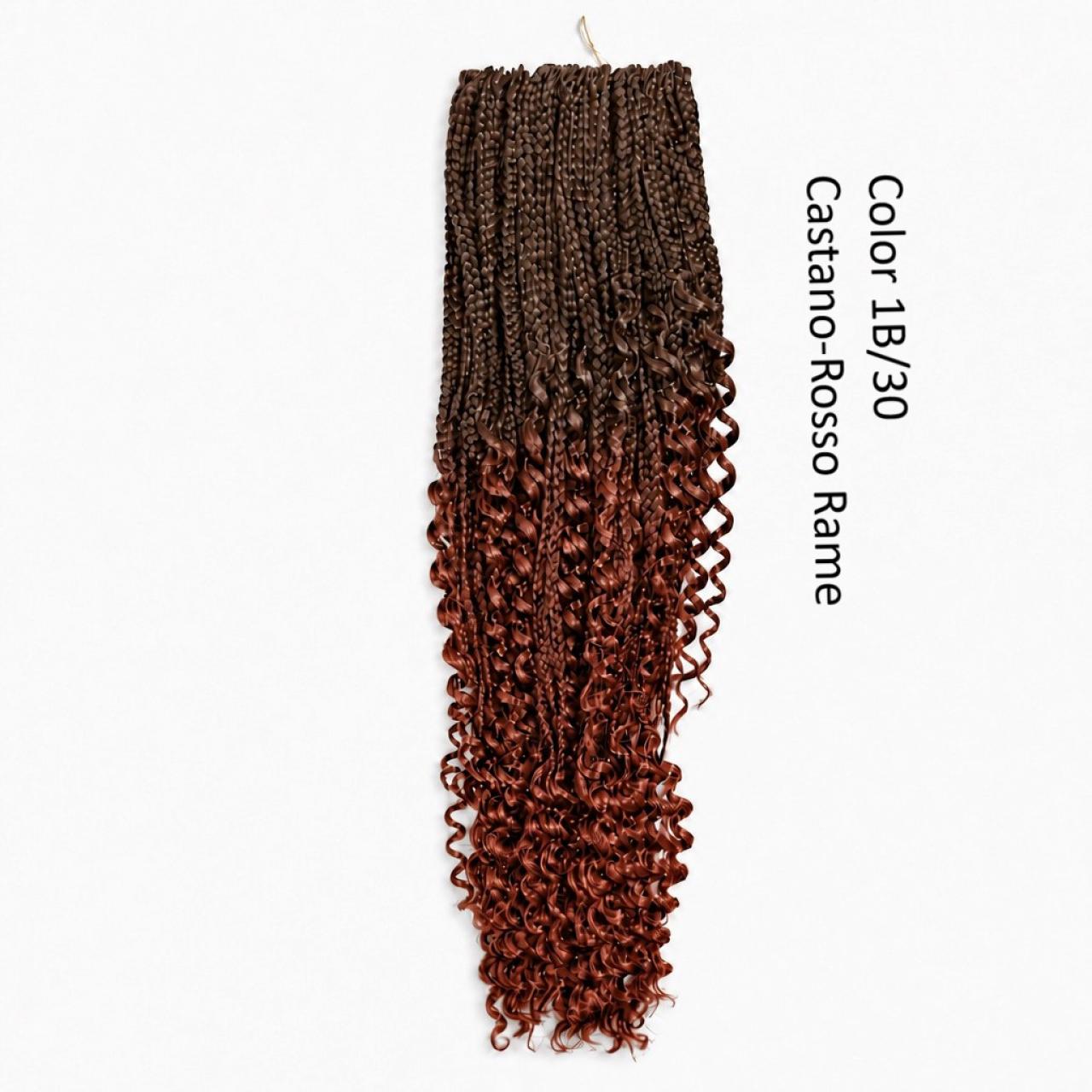 Capelli bohemian per crochet