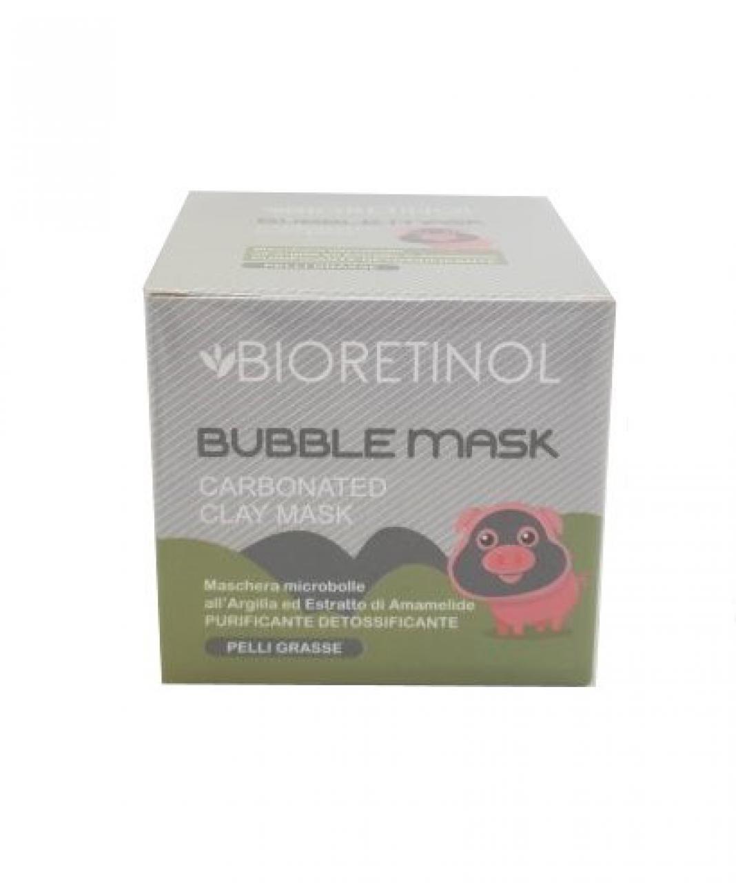 Bioretinol bubble mask pelli grasse